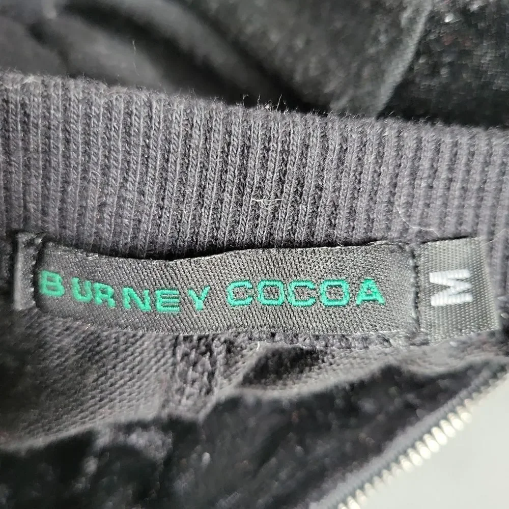Black Velvet Jacket Size M